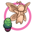 Butterfly avatar with a plant Butterfly avatar with a plant